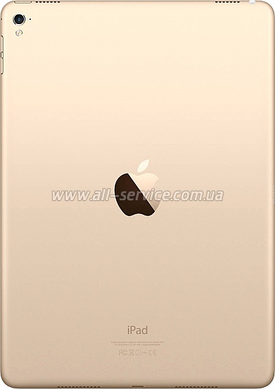  Apple A1674 iPad Pro 9.7-inch Wi-Fi 4G 256GB Gold (MLQ82RK/A)