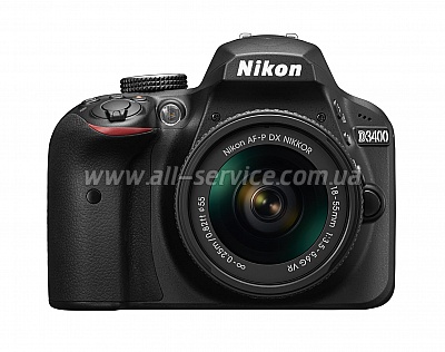  Nikon D3400 + AF-P 18-55VR kit (VBA490K001)