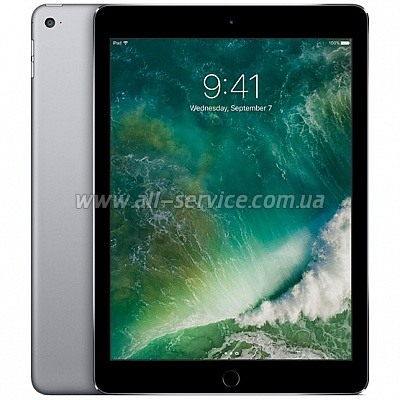  Apple A1566 iPad Air 2 Wi-Fi 128Gb Space Gray (MGTX2TU/A)