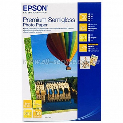  Epson Premium  251/ , 10 x 15, 50 (C13S041765)