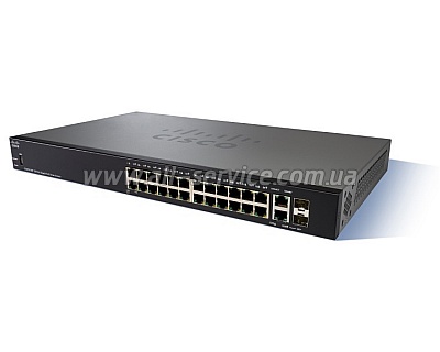  Cisco SB SG250-26P 26-port Gigabit PoE Switch (SG250-26P-K9-EU)