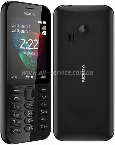   Nokia 222 Dual SIM black