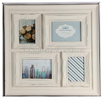 Фоторамка EVG BIN 1122626 CREAM Collage 4 Фоторамка EVG BIN 1122626 CREAM Collage 4
