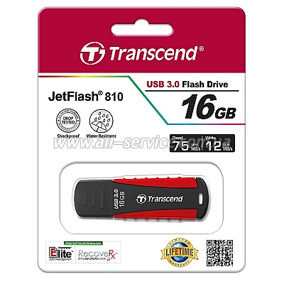  16GB TRANSCEND JetFlash 810 Red (TS16GJF810)