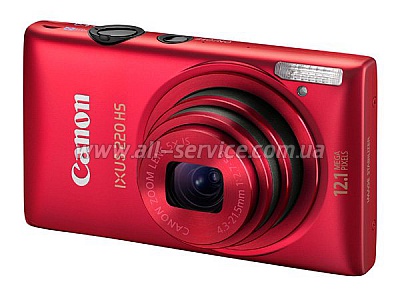   Canon IXUS 220 HS Red (5100B013AA)