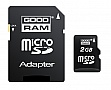   2GB GOODRAM microSD +  RETAIL 9 (SDU2GAGRR9)