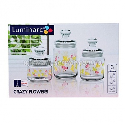   LUMINARC AIME CRAZY FLOWER CLUB (H9942)