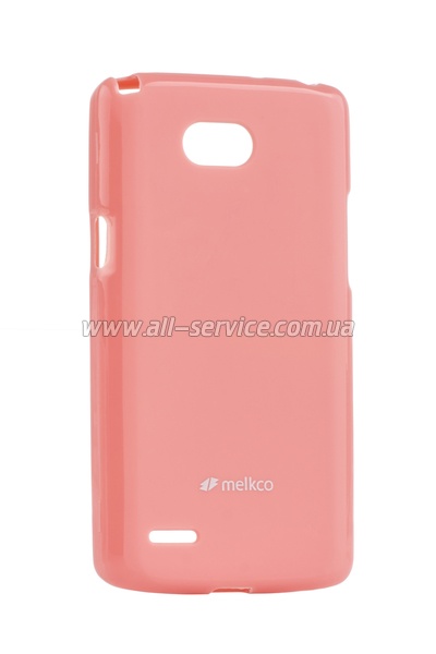  MELKCO LG L80 Dual/D380 Poly Jacket TPU Pink