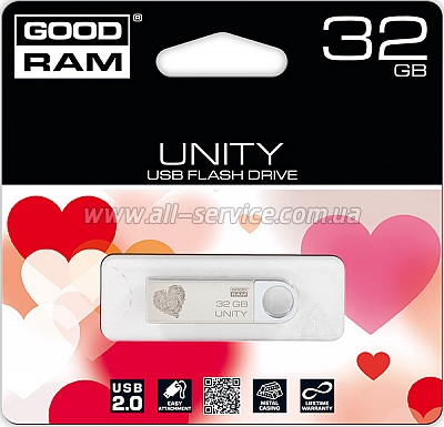  32GB GOODRAM Unity VALENTINE (PD32GH2GRUNSR9+V)