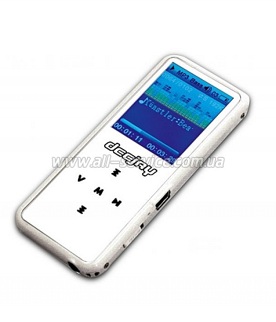 MP3 плеер TakeMS Deejay 8Gb white (TMS8GMP3-DJ2-W) MP3 плеер TakeMS Deejay 8Gb white (TMS8GMP3-DJ2-W)