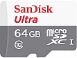   SanDisk 64GB microSDHC C10 UHS-I R100MB/s Ultra (SDSQUNR-064G-GN3MN)