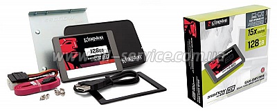 SSD  2.5" Kingston SKC400 128GB SATA Bundle (SKC400S3B7A/128G)
