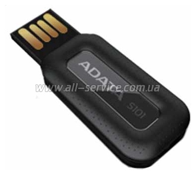  16Gb USB2.0 ADATA S101 BLACK (AS101-16-RBK)