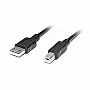    USB 2.0 AM/BM 3.0m Pro black REAL-EL (EL123500027)
