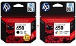   HP DJ Ink Advantage 2515/ 650 Black/ Color (Set650)