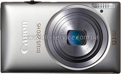   Canon Digital IXUS 220 HS Silver (5098B023)