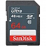   64GB SanDisk Ultra SDXC Class 10 UHS-I (SDSDUNB-064G-GN3IN)