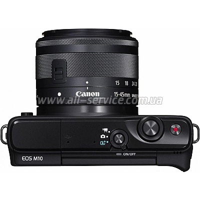   Canon EOS M10 + 15-45 IS STM Kit Black (0584C040)
