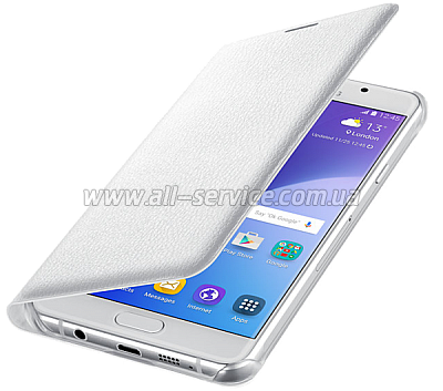 Samsung Flip Wallet EF-WA710PWEGRU White  Galaxy A7/2016