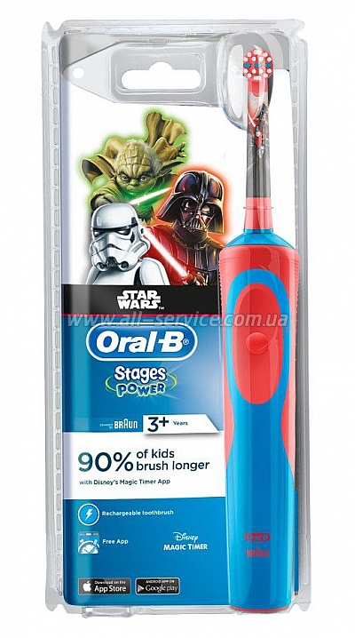   BRAUN D 12.513K Oral-B Kids Star Wars