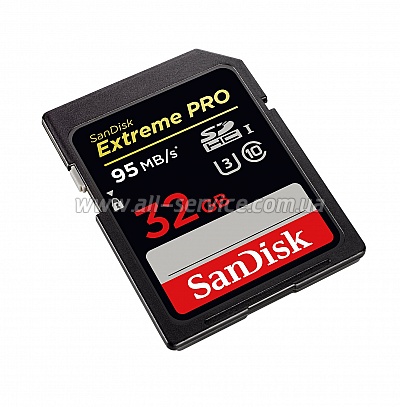   32GB SanDisk SDHC eXtremePro UHS 95MB/s (SDSDXPA-032G-X46)