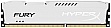  4Gb KINGSTON HyperX OC DDR3, 1866Mhz CL10 Fury White Ret (HX318C10FW/4)