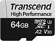   64GB Transcend microSDXC C10 UHS-I U3 A2 (TS64GUSD330S)