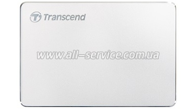  Transcend StoreJet 2.5 USB 3.1 Type-C 1TB MC Silver (TS1TSJ25C3S)