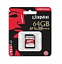   64GB Kingston SDXC C10 UHS-I U3 (SDR/64GB)