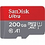   200GB SanDisk micro SDXC Ultra UHS-I C10 100MB/s (SDSQUAR-200G-GN6MN)