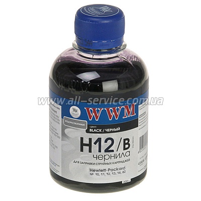  WWM 200 HP 10/11/12/13/14/82 Black (H12/B)