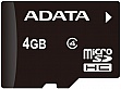   4GB ADATA Micro SD SDHC class 4 (AUSDH4GCL4-R)
