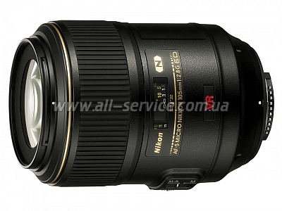  Nikon 105 mm f/ 2.8G AF-S IF-ED VR MICRO NIKKOR (JAA630DB)