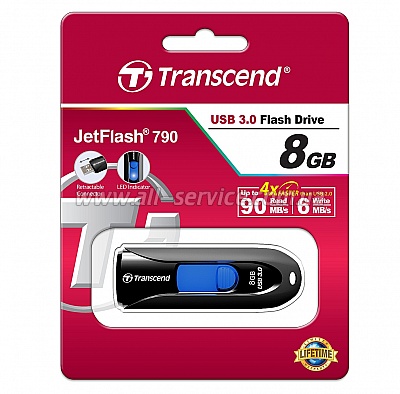  8GB Transcend JetFlash 790 (TS8GJF790K)