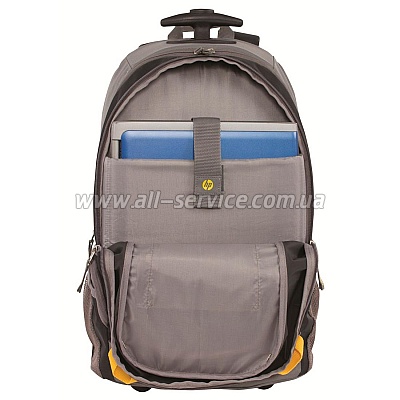  HP 15.6 Rolling Backpack (J6X32AA)