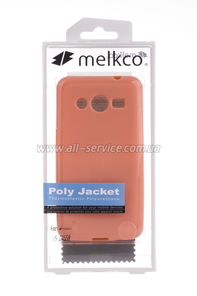  MELKCO Samsung G355/Core 2 Poly Jacket TPU Pink