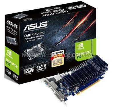  ASUS GeForce 210 1GB DDR3 (210-SL-1GD3-BRK)