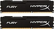  8Gb KINGSTON HyperX OC KIT DDR3, 1866Mhz CL10 Fury Black 2x4Gb (HX318C10FBK2/8)