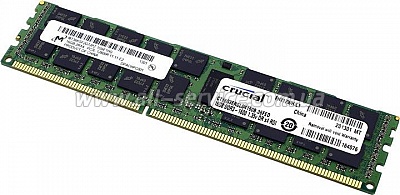  16GB Micron Crucial DDR3 ECC REG CL11,Dual Rank, 1.35V (CT16G3ERSLD4160B)