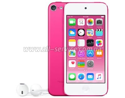 MP3/MPEG4  Apple A1574 iPod Touch 16GB Pink (MKGX2RP/A)