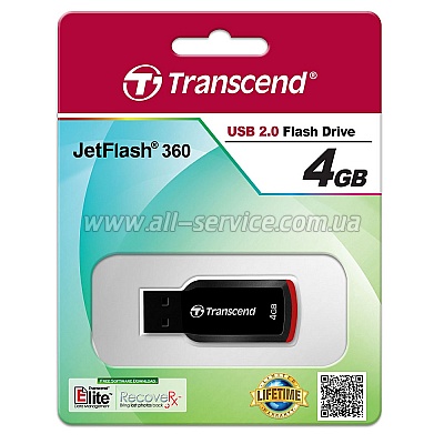  4GB Transcend JetFlash 360 (TS4GJF360)