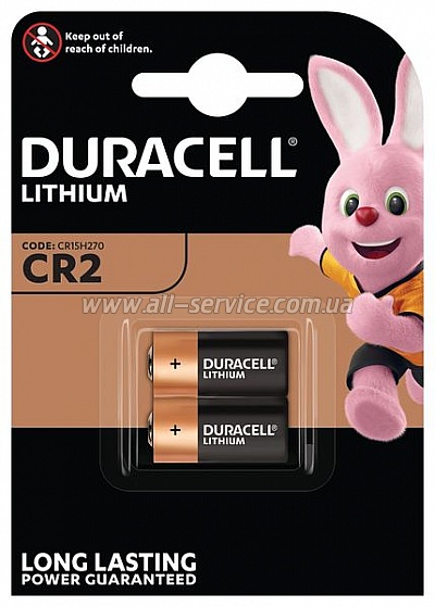  Duracell DL CR2 2 . (5007801)
