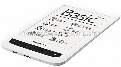   PocketBook Basi Touch 624,  (PB624-D-WW)