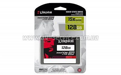 SSD  2.5" Kingston SKC400 128GB SATA Bundle (SKC400S3B7A/128G)