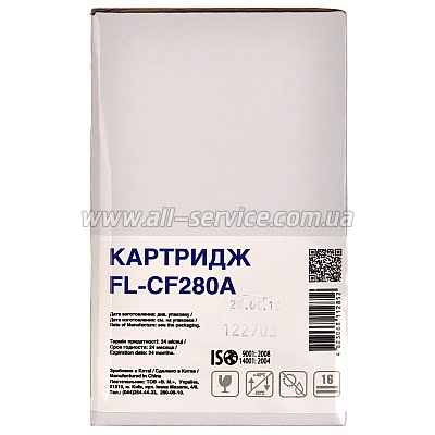 HP LJ CF280A (FL-CF280A) FREE Label