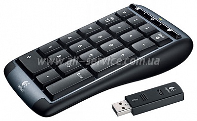   Logitech Cordless Number Pad USB 920-000222
