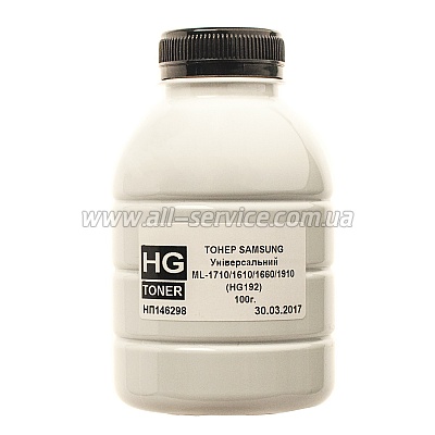  HG  SAMSUNG ML-1710/ 1610/ 1660/ 1910 Black 100/  (T-S-HG-HG192-100)