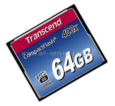   64GB TRANSCEND CF 400X (TS64GCF400)
