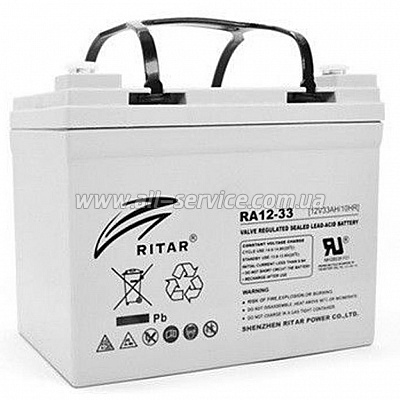   Ritar AGM RA12-33 12V-33Ah (RA12-33)