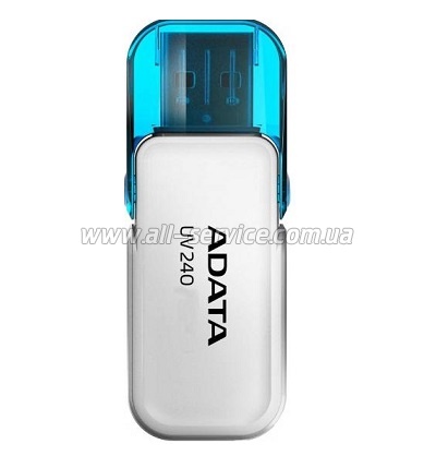  32GB ADATA UV240 USB 2.0 White (AUV240-32G-RWH)